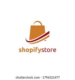 Shopify Store Logo Vector Templates Business Stock Vector (Royalty Free ...