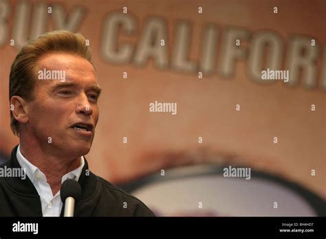 Arnold Schwarzenegger Promoting Business And Tourism Ties Between