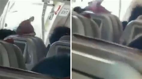 Terrifying Moments Captured As Plane Door Opens Midair On Asiana