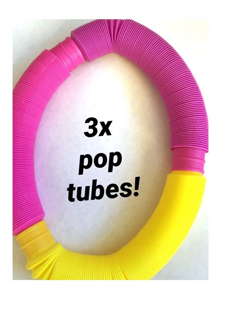 3x Pop Tubes Etsy