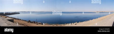 lake nasser from the aswan high dam number 2911 Stock Photo - Alamy