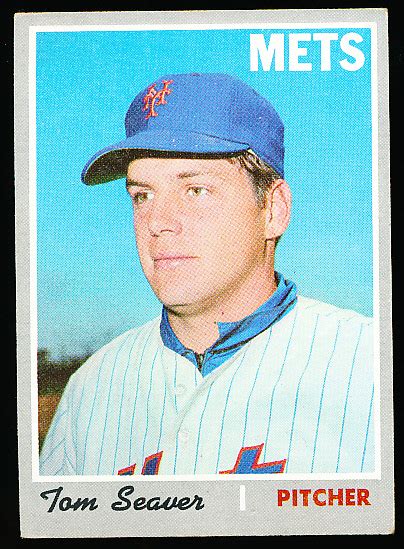 Lot Detail Topps Bb Tom Seaver Mets