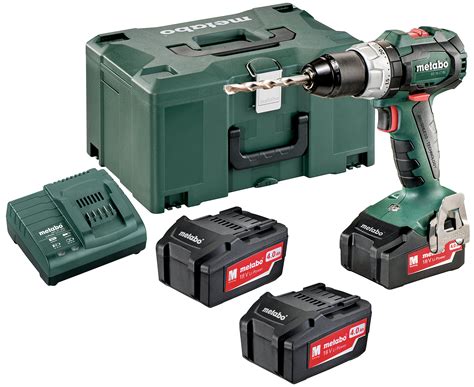 Metabo Akkuschrauber Bs Lt Bl Set V B Rstenlos Inkl