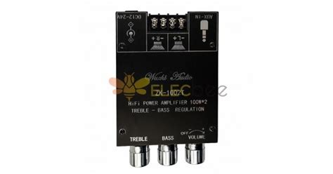 ZK-1002T 100W*2 High and Bass Adjustment bluetooth 5.0 Audio Power ...