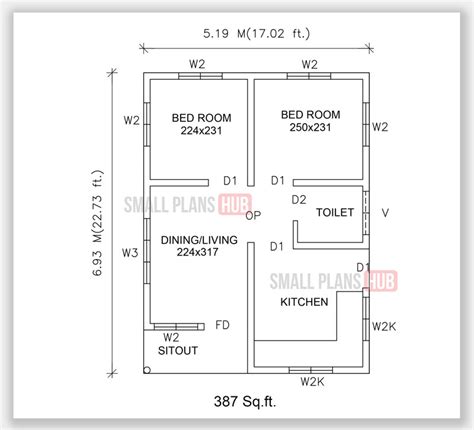 Simple 2 Bedroom House Plans Kerala Style 1000 Sq Feet Psoriasisguru