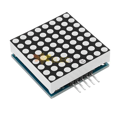 Dot Matrix LED 8x8 Seamless Cascadable Red LED Dot Matrix F5 Display ...