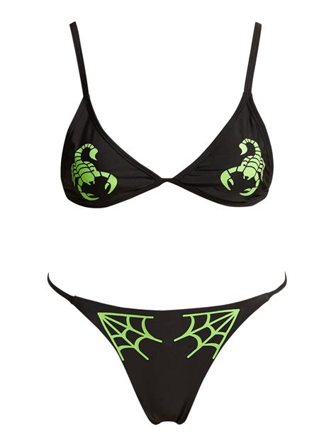 Emmiol Free Shipping Lobster Print Bikini Set In Bikini Sets Online Store Emmiol