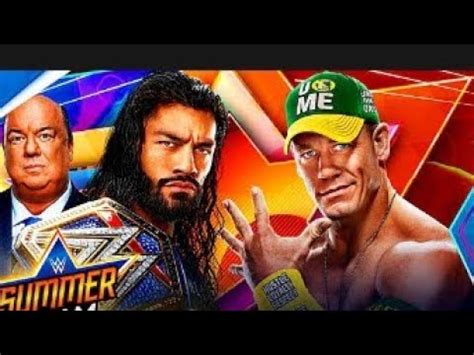 Roman Reigns Vs John Cena Full Match Ps5 Wwe Wweraw Wwesmackdown