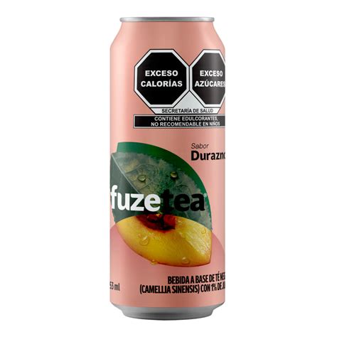 Precios Té Negro Fuze Tea Durazno Lata 453 ml Compara y Ahorra SuCom