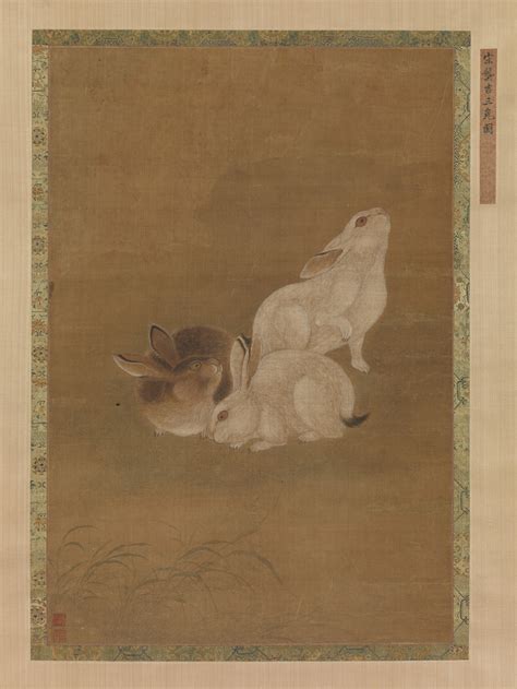 Unidentified Artist Three Rabbits China Qing Dynasty 16441911