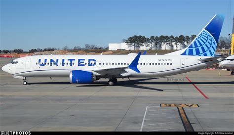 N27276 Boeing 737 8 MAX United Airlines TriState Aviation JetPhotos