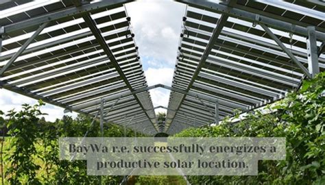 BayWa r.e. successfully energizes a productive solar location 