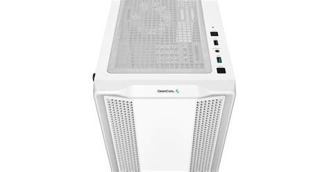 DeepCool CC360 WH ARGB, Tower-Gehäuse weiß, Tempered Glass