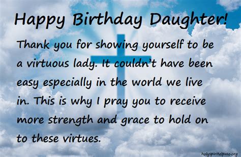 Christian Birthday Wishes For Daughter