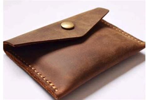 Pin by on Guardado rápido Leather credit card holder Leather card