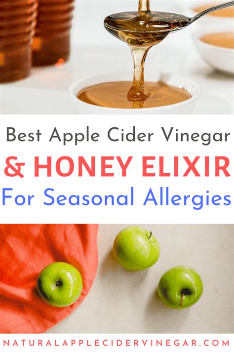 Check Out This Remedy For Seasonal Allergy Relief Using Apple Cider Vinegar And Honey Did