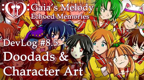 Gaia S Melody Em Devlog Doodads Character Art Rpg Maker Mv