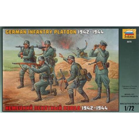 German Infantry Box Zvezda Off