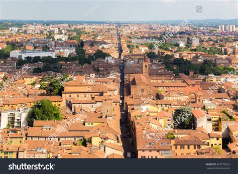 Landscape Panorama Bologna Italy Highest Tower Stock Photo 427978516