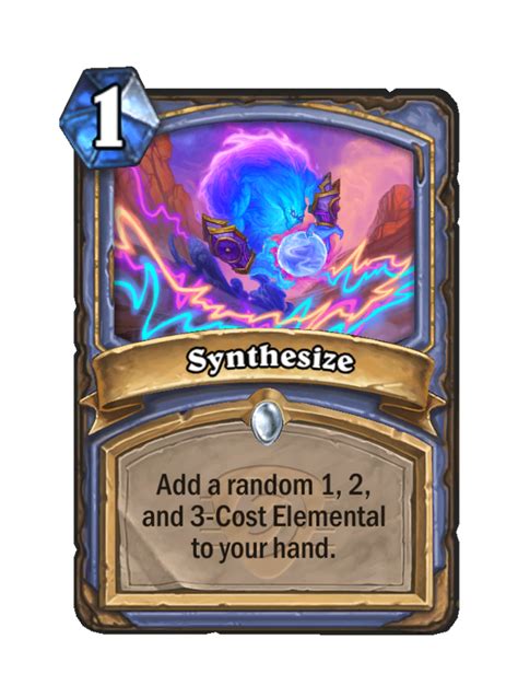 Synthesize New Hearthstone Wiki