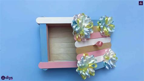 DIY Popsicle Stick Jewelry Box