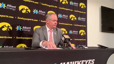 Steve Pikiell Iowa Postgame Youtube