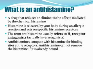 Antihistaminics | PPT