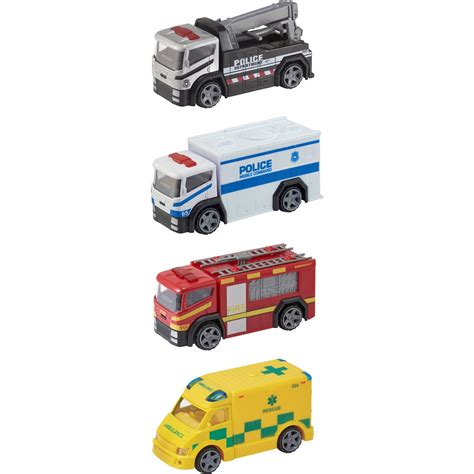 Single Teamsterz Emergency Truck Toy In Assorted Styles Wilko