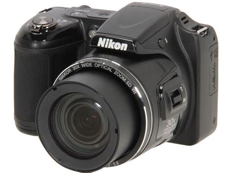 Nikon COOLPIX L820 Black 16 MP 30X Optical Zoom Digital Camera - Newegg.com