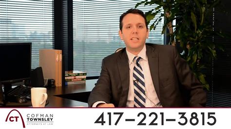 Personal Injury Lawyer Springfield Mo 417 221 3815 Youtube