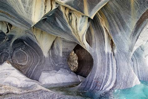 The Marble Cathedral at the General Carrera Lake, Patagonia, Chile ...