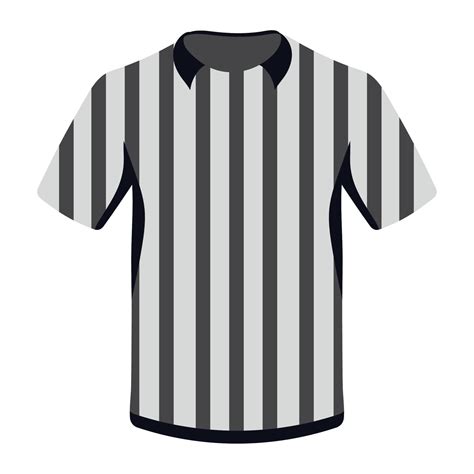 American Football Referee Jersey 16754467 Vector Art At Vecteezy