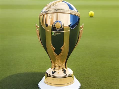 Premium AI Image | cricket world cup trophy