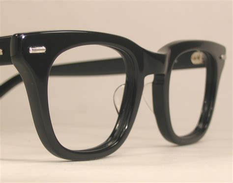 Optometrist Attic Shuron Freeway Black Classic Eyeglass Frames