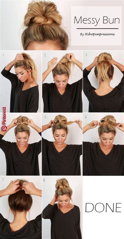 Easy Messy Hairstyles For Medium Hair Hairstyles C