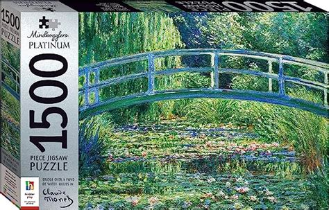 Mindbogglers Platinum 1500 Piece Jigsaw Puzzle Bridge Over A Pond Of