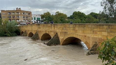 La Crecida Del R O En Alcal De Guada Ra Provoca El Corte De La