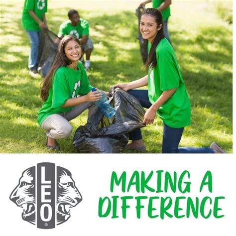 town  greenfield leo club offering community involvement  kids