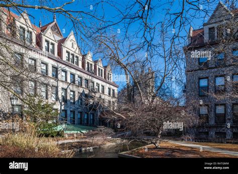 Buildings on the University of Chicago campus Stock Photo - Alamy