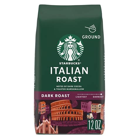 Starbucks Italian Roast Dark Roast Ground Coffee - Shop Coffee at H-E-B