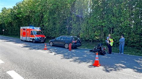 Motorradfahrer Bei Unfall Verletzt