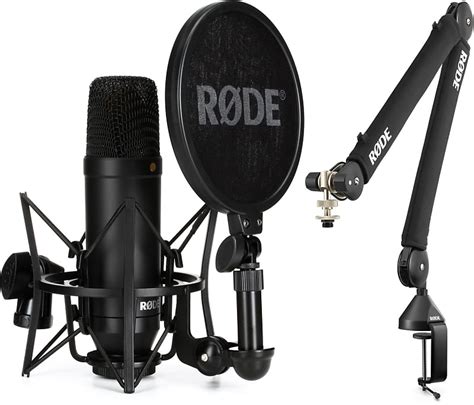 Rode Nt Kit Condenser Microphone With Sm Shock Mount And Reverb