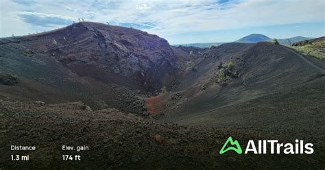 Spatter Cones And Big Craters Via North Crater Trail Idaho 226