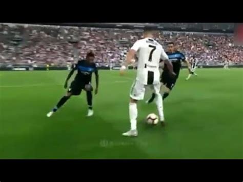 Os Melhores Dribles De Cristiano Ronaldo Na Juventus Youtube