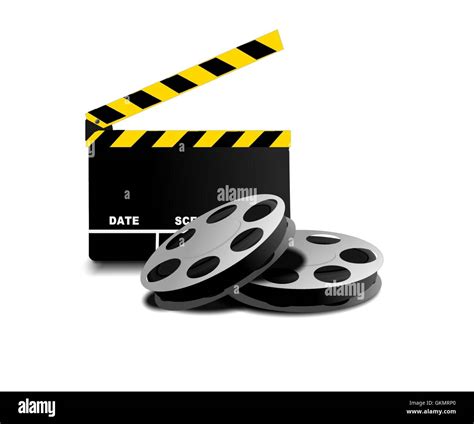 Movie making equipment Stock Photo - Alamy