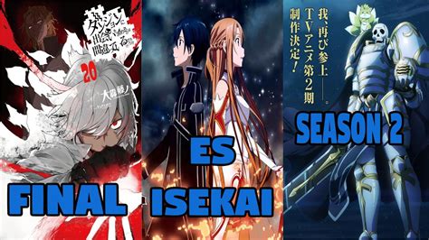 CONFIRMADO SAO Es Un Anime ISEKAI Gaikotsu Kishi Sama SEASON 2