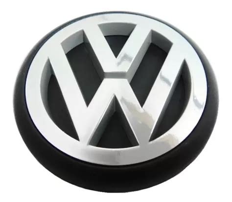 Emblema Vw Tampa Traseira Fusca Itamar Série Ouro Cromado