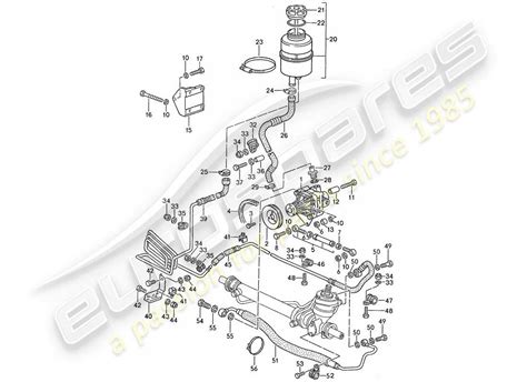 944 1990 POWER STEERING POWER STEERING PUMP LINES 403 002