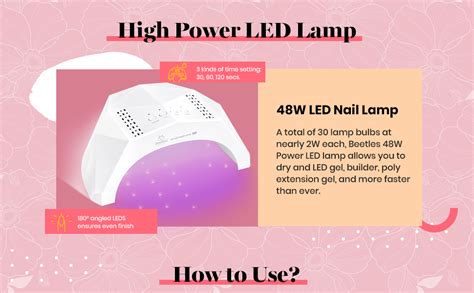 Amazon Beetles Gel Nail Polish Kit With U V Light 48W LED Nail Lamp 6 Colors Nude Gray