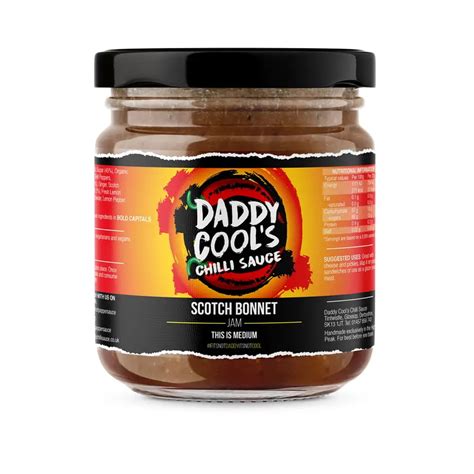 Daddy Cool S Scotch Bonnet Chilli Jam Dr Burn Riums Hot Sauce Emporium